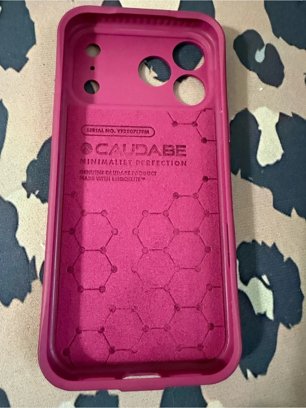 Paragon Slim Protective Phone Case in Bright Pink